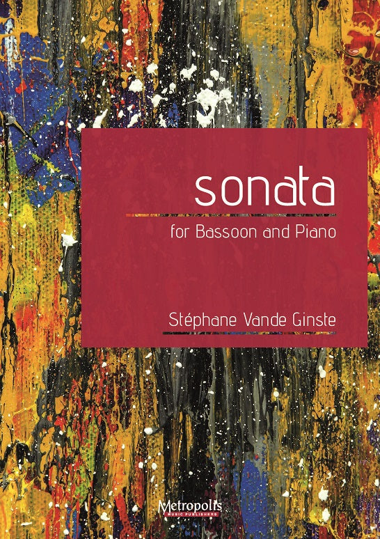 Vande Ginste - Sonata for Bassoon and Piano - BP7531EM