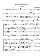 Draganski - Three Mini-Marches (Bassoon Quartet) - BQ07