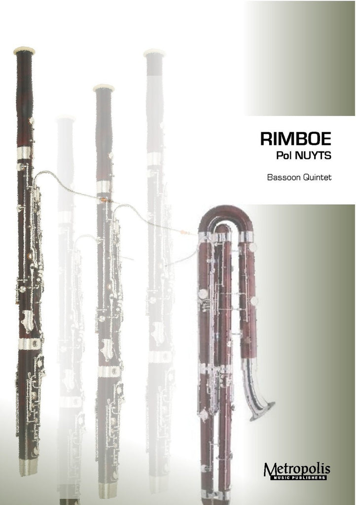 Nuyts - Rimboe for Bassoon Quintet - BQ6530EM