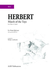 Lombardo - March of the Toys (Brass Quintet) - BR01