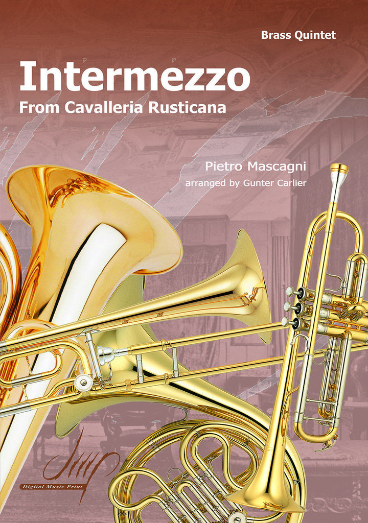 Mascagni (arr. Carlier) - Intermezzo from "Cavalleria Rusticana" - BR109064DMP