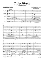 Mozart (arr. Carlier) - Tuba Mirum - BR9657DMP