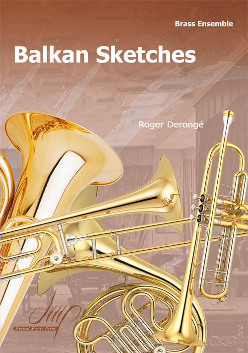 Deronge - Balkan Sketches for Brass Ensemble - BRE118032DMP