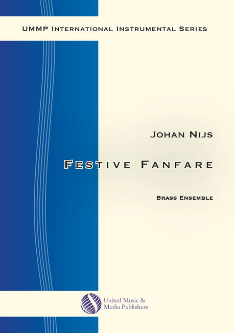 Nijs - Festive Fanfare for Brass Ensemble - BRE190603UMMP