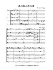 Lombardo - Christmas Spirit (Brass Quintet) - BR04