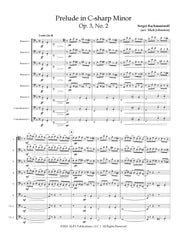 Rachmaninoff (arr. Johnston) - Prelude, Op. 3, No. 2 for Bassoon Choir - BSNC06