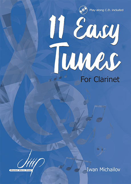Michailov - 11 Easy Tunes for Clarinet (play along) - C119033DMP