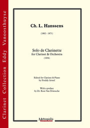 Hanssens - Solo pour Clarinette - CP6348EM