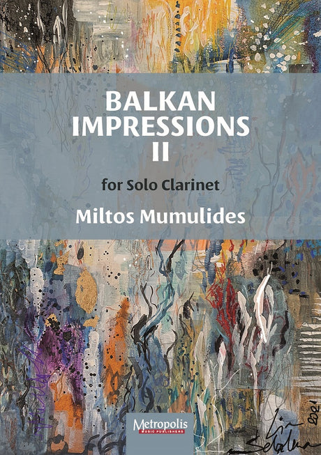 Mumulides - Balkan Impressions II for Solo Clarinet - C7530EM