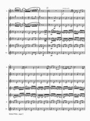 Rachmaninoff (arr. Johnston) - Italian Polka for Clarinet Choir - CC121