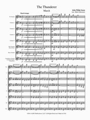Sousa (arr. Johnston) - The Thunderer for Clarinet Choir - CC130