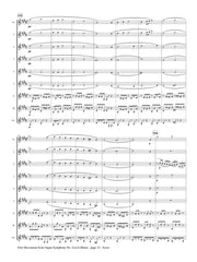Widor (arr. Johnston) - First Movement from Organ Symphony No. 6 for Clarinet Choir - CC134