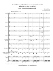 Berlioz (arr. Johnston) - March to the Scaffold for Clarinet Choir - CC141