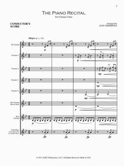 Nishimura - The Piano Recital (Clarinet Choir) - CC147