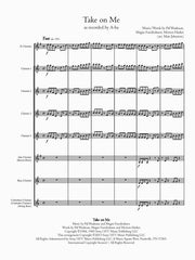 A-ha (arr. Johnston) - Take On Me for Clarinet Choir - CC151