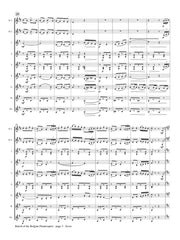 Leemans (arr. Johnston) - March of the Belgian Paratroopers for Clarinet Choir - CC164