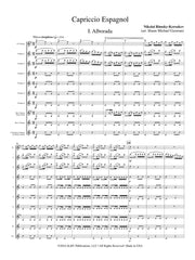 Rimsky-Korsakov (arr. Guzman) - Capriccio Espagnol (Clarinet Choir) - CC173