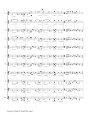 Vaughan Williams (arr. Bonenfant) - Fantasia on a Theme by Thomas Tallis (Clarinet Choir) - CC175
