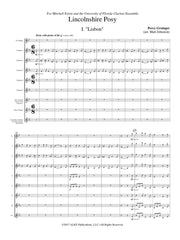 Grainger (arr. Johnston) - Lincolnshire Posy for Clarinet Choir - CC176