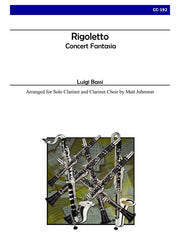 Bassi (arr. Johnston) - Rigoletto Concert Fantasia for Clarinet Choir - CC192