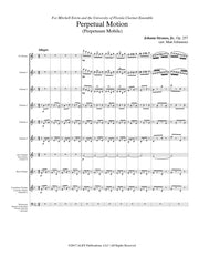 Strauss (arr. Johnston) - Perpetual Motion for Clarinet Choir - CC204