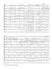 Wagner (arr. Johnston) - Elsa's Procession to the Cathedral for Clarinet Choir - CC211