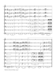 Bach (arr. Respighi/Johnston) - Wachet auf, ruft uns die Stimme for Clarinet Choir - CC274
