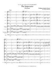 Mozart (arr. Johnston) - The Impresario Overture for Clarinet Choir - CC286