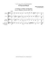 Bach (arr. Johnston) - O Sacred Head for Clarinet Choir - CC289