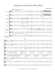 Nourse - Fantasia on Land of the Silver Birch for Clarinet Choir - CC305