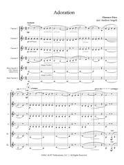 Price (arr. Seigel) - Adoration for Clarinet Choir - CC325