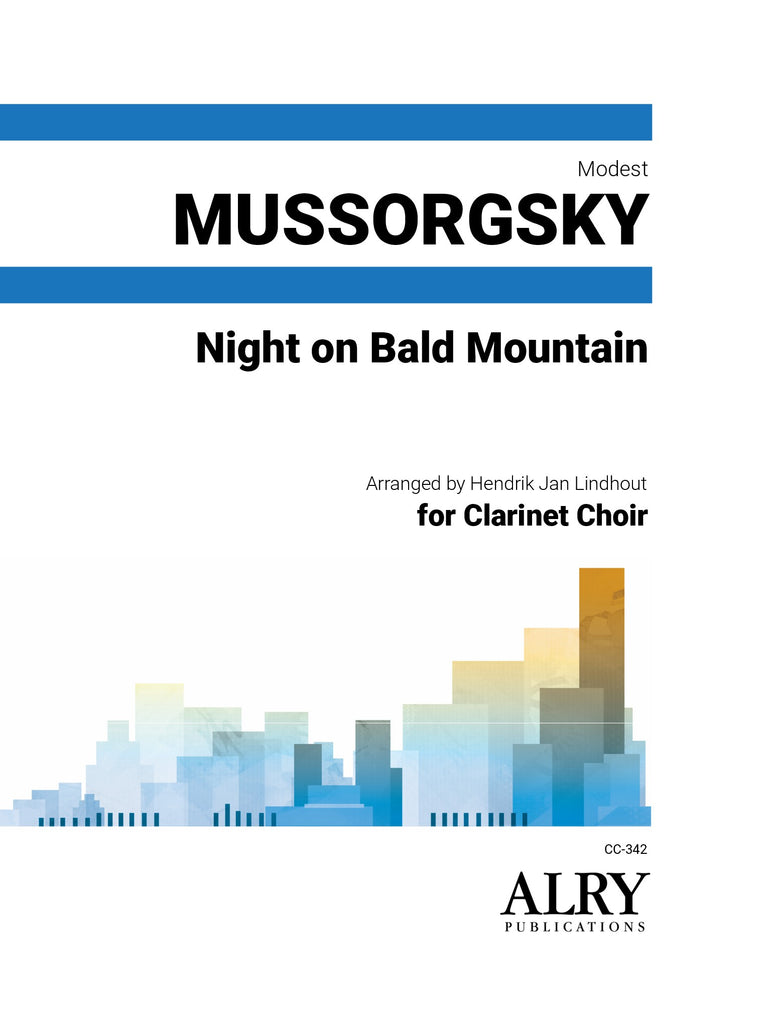 Mussorgsky (arr. Lindhout) - Night on Bald Mountain for Clarinet Choir - CC342