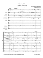Gutierrez de Padilla (arr. Johnston) - Salve Regina for Clarinet Choir - CC3662PM