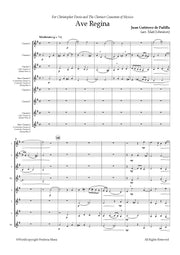 Gutierrez de Padilla (arr. Johnston) - Ave Regina for Clarinet Choir - CC3672PM
