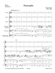 Farkas - Passacaglia (Clarinet Ensemble) - CC7002EM