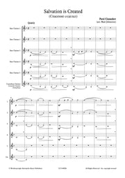 Chesnokov (arr. Johnston) - Salvation is Created (Low Clarinet Ensemble) - CC7149EM