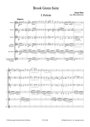 Holst (arr. Johnston) - Brook Green Suite for Clarinet Choir - CC7151EM