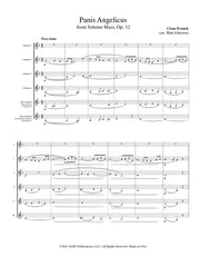 Franck (arr. Johnston) - Panis Angelicus for Clarinet Choir - CC111