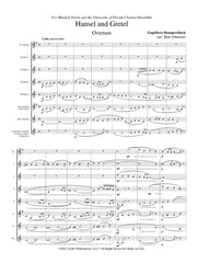 Humperdinck (arr. Johnston) - Overture to 'Hansel and Gretel' for Clarinet Choir - CC119