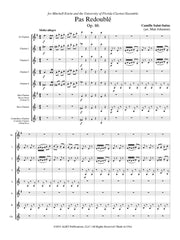 Saint-Saens (arr. Johnston) - Pas Redouble, Op. 86 for Clarinet Choir - CC126