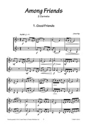 Nijs - Among Friends for Clarinet Duet - CD130914UMMP