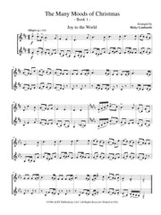Lombardo - The Many Moods of Christmas, Book 1 (Clarinet) - CD01