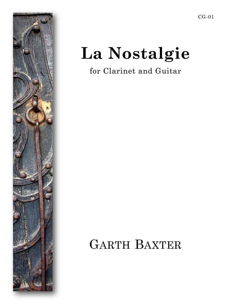 Baxter - La Nostalgie (Clarinet and Guitar) - CG01