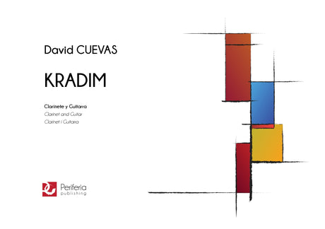 Cuevas - Kradim for Clarinet and Guitar - CG3526PM