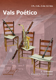Granados - Valse Poetico for Double Wind Quartet - CM10539DMP