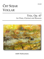 Voglar - Trio for Flute, Clarinet and Bassoon, Op. 67 - CM105