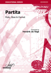 de Regt - Partita for Flute, Oboe and Clarinet - CM107023DMP