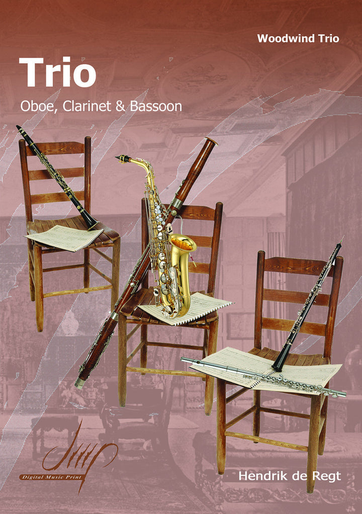 de Regt - Trio (Oboe, Clarinet and Bassoon) - CM107061DMP