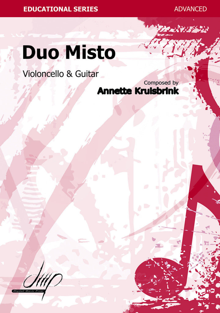 Kruisbrink - Duo Misto for Cello and Guitar - CM107127DMP