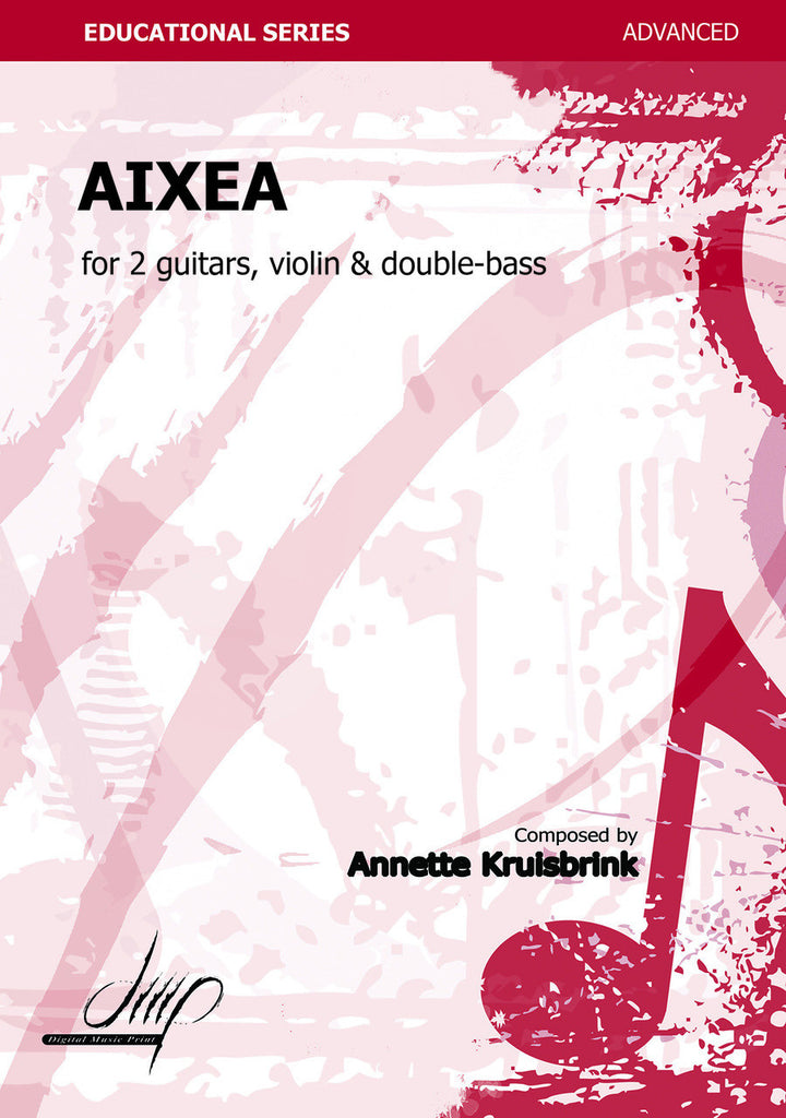 Kruisbrink - Aixea for Two Guitars, Violin and Double Bass - CM107135DMP